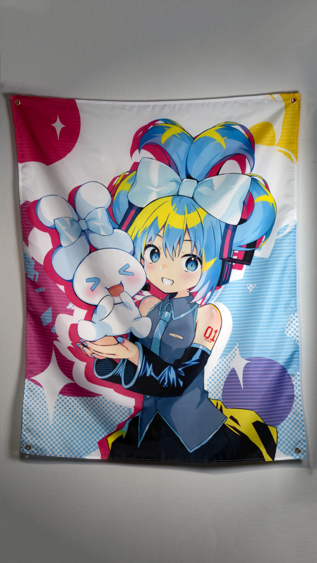 Hatsune Miku x Cinnamoroll (CinnaMiku) Banner