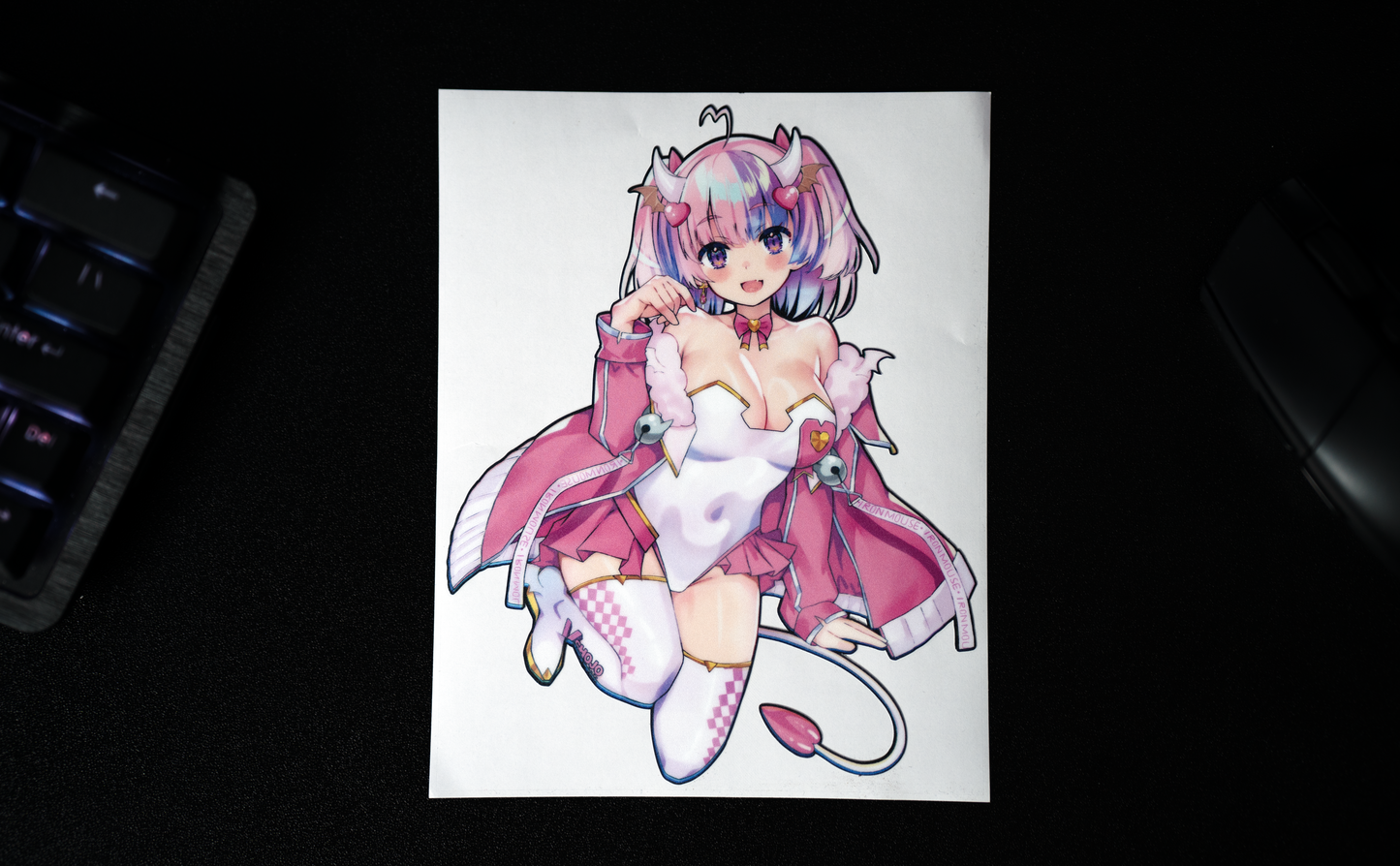 Ironmouse Race Queen Sticker