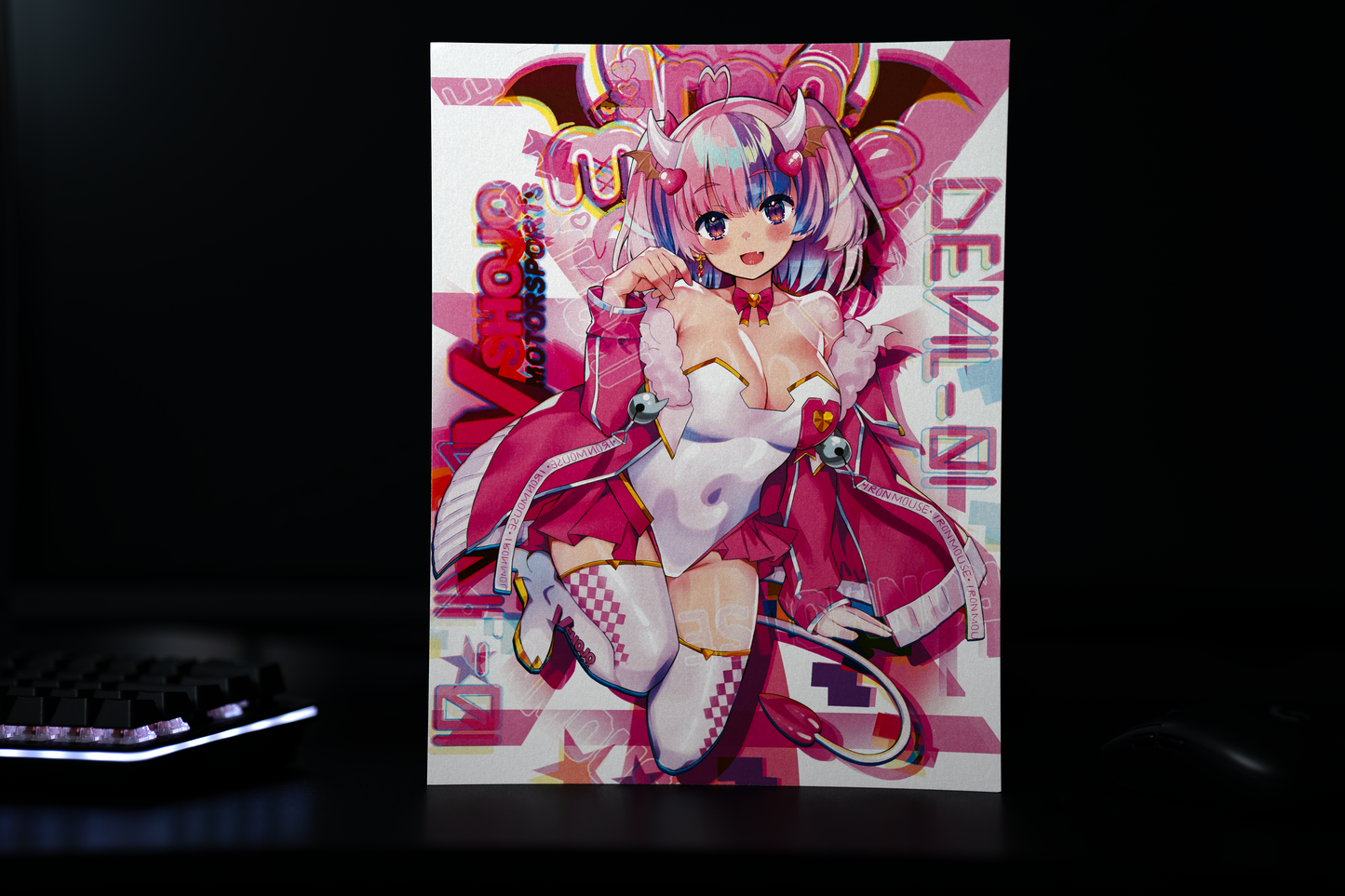 Ironmouse Race Queen Print