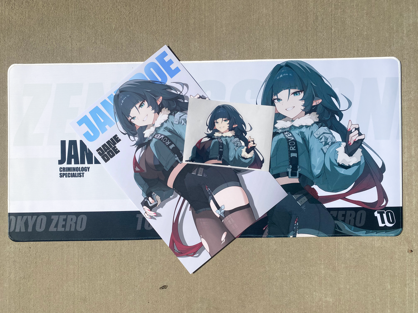 Jane Doe Deskmat Zenless Zone Zero