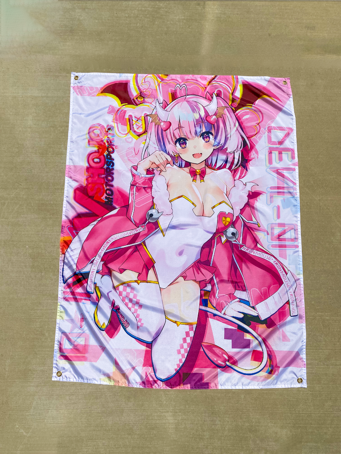 Ironmouse Race Queen Banner