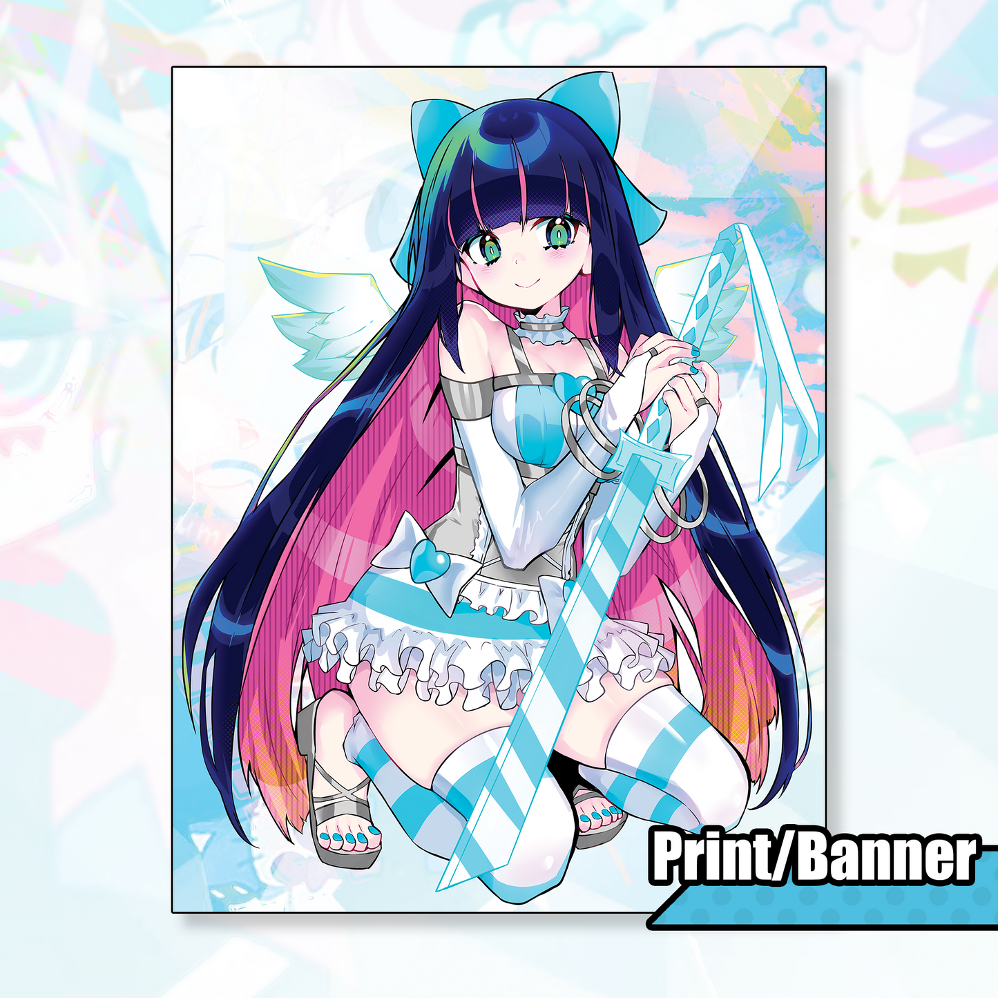 Stocking Anarchy Print