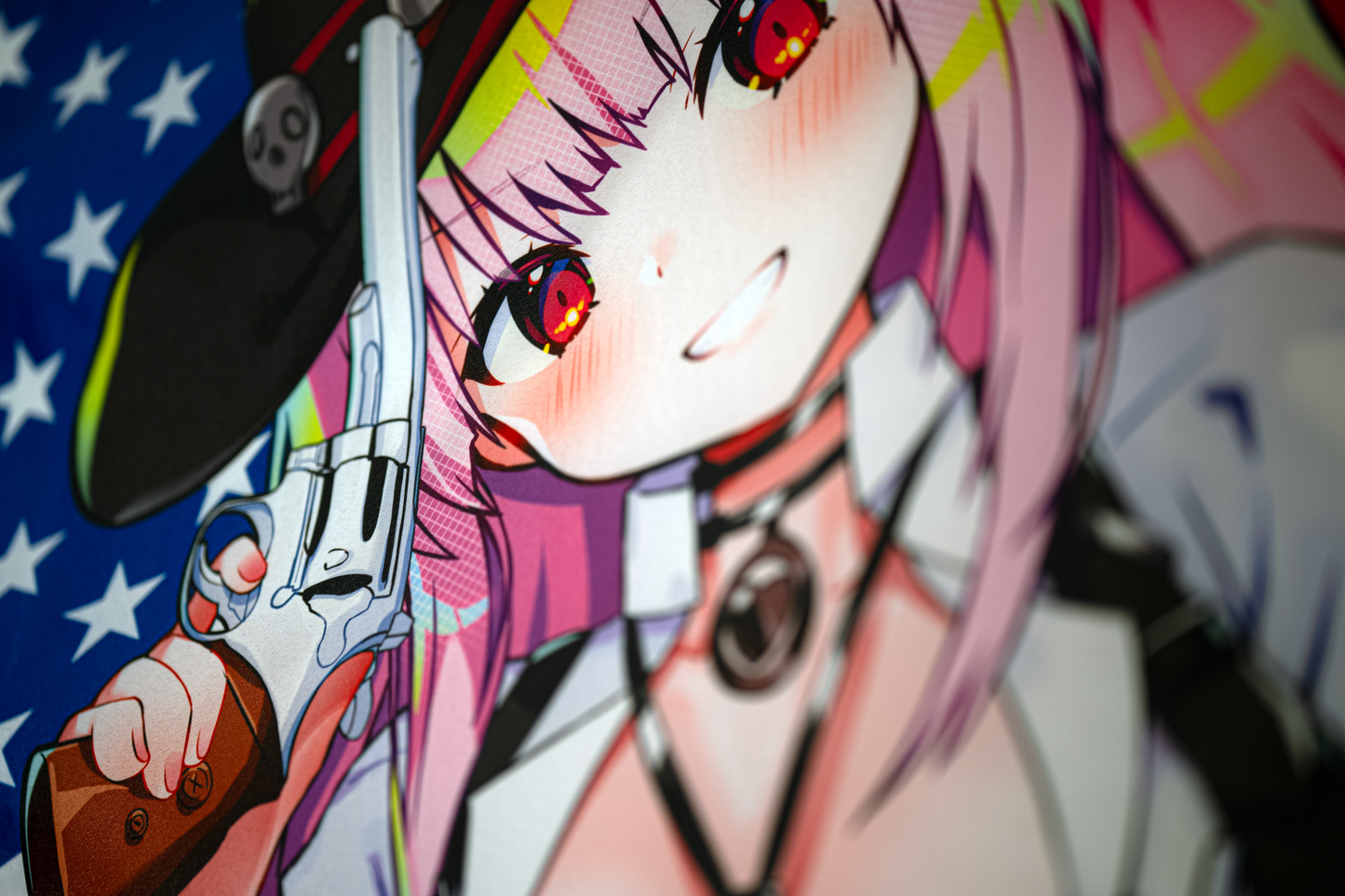 Mori Calliope Sheriff American Flag