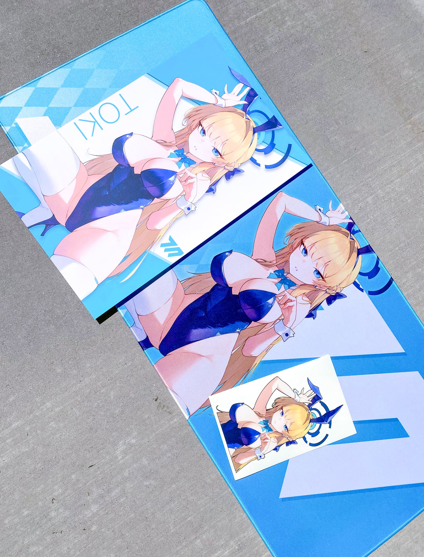 Toki Bunny Deskmat