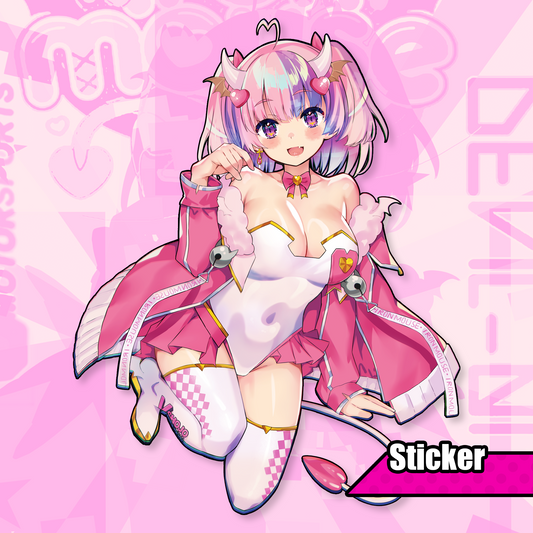 Ironmouse Race Queen Sticker