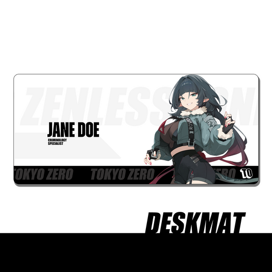 Jane Doe Deskmat Zenless Zone Zero